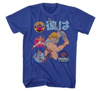 Masters Del Universo - He-Man Giappone 2 - Manica Corta - Adulto - T-Shirt