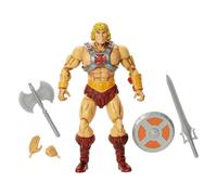Masters of the Universe Masterverse He-Man - 40° Anniversario Action Figure con accessori, MOTU da 17,8 cm, Giocattolo e regalo da collezione per Bambini 6+ Anni, HJH58