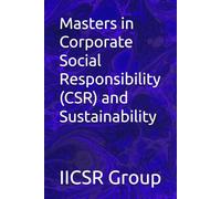 Masters in Corporate Social Responsibility (CSR) and Sustainability