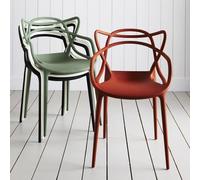 MASTERS Kartell ARANCIO RUGGINE sedia originale NUOVO