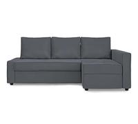MASTERS OF COVERS Copridivano compatibile con IKEA Friheten Copridivano angolare con chaise longue sinistra/destra, rivestimento di ricambio su misura, realizzato a mano, in velluto premium, 230 x 68