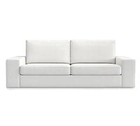 MASTERS OF COVERS Fodera di Ricambio Compatibile con Divano a 3 Posti IKEA Kivik, Kivik 3 Posti Fodera, Kivik 3 Posti Copridivano, 228 x 95 x 83 cm (Cotone, Bianco)