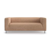 MASTERS OF COVERS Klippan - Copridivano di ricambio per Ikea Klippan 2 posti, copridivano Loveseat, 180 x 85 x 58 cm (beige, cord)