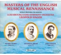 Masters - Of The English Musical Renaissance