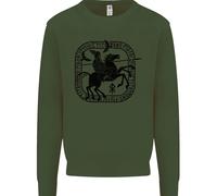 Masters Of The Sea Vikings Valhalla Sailing Sailor Kids Sweatshirt Jumper