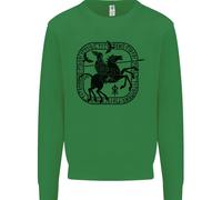 Masters Of The Sea Vikings Valhalla Sailing Sailor Kids Sweatshirt Jumper