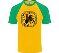 Masters Of The Sea Vikings Valhalla Sailing Sailor Uomo S/S Baseball T-Shirt