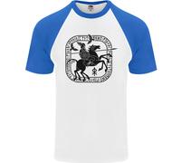 Masters Of The Sea Vikings Valhalla Sailing Sailor Uomo S/S Baseball T-Shirt