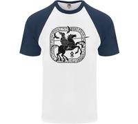 Masters Of The Sea Vikings Valhalla Sailing Sailor Uomo S/S Baseball T-Shirt