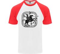Masters Of The Sea Vikings Valhalla Sailing Sailor Uomo S/S Baseball T-Shirt