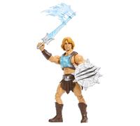 Masters of the Universe - He-Man con colpo di Spada del Potere, action figure con movimento di rotazione e rilascio ispirata all'eroe nel film MOTU 2026, 6+ anni, JKJ02