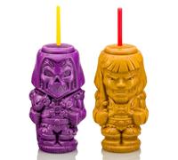 Masters Of The Universe Geeki Tikis Plastica Bicchiere Set Di 2 He-Man &
