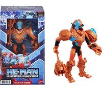 Masters of the Universe He-Man and The Large Action Figure, 8.5-in Motu Character Based on Animated Series, Battle Character for Storytelling Play, Gift for 4 Years and Older