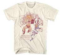 Masters Of The Universe He Man Skeletor Grayskull Adulto T-Shirt