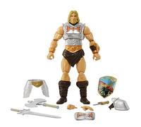 Masters of the Universe - Masterverse He-Man, Action Figure Con Armatura Da Combattimento E Accessori, Da Collezione, Giocattolo Per Bambini 6+ Anni, HDR45