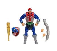 Masters of the Universe Masterverse - New Eternia Mekaneck, action figure deluxe con 30 punti d'articolazione, mazza e prolunghe per il collo incluse, giocattolo per bambini, 6+ anni, HYC51