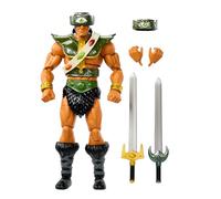 Masters of the Universe Masterverse - New Eternia Tri-Klops, action figure deluxe con 30 punti d'articolazione, 2 spade e 2 set di mani intercambiabili incluse, giocattolo per bambini, 6+ anni, HYC52