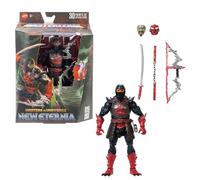 Masters of the Universe Masterverse - Ninjor, action figure con 30 punti d'articolazione, design deluxe, armatura e armi come accessori incluse, giocattolo per bambini, 6+ anni, JBP82