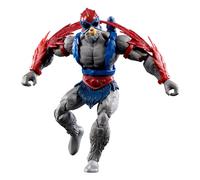 Masters of the Universe Masterverse - Stratos Collezione Vintage, action figure con 30 articolazioni, leader eroico degli uomini uccello con accessori, giocattolo per bambini, 6+ anni, JBP96