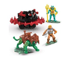 Masters Of The Universe Mega Construx Probuilders Construction Set Battle Cat Vs