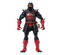 Masters of the Universe Masterverse - Ninjor, action figure con 30 punti d'articolazione, design deluxe, armatura e armi come accessori incluse, giocattolo per bambini, 6+ anni, JBP82