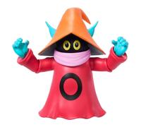 Masters of the Universe Origins - Orko Cartoon Collection, action figure mago dalla serie MOTU anni '80 con piedistallo e testa di Montork, giocattolo da collezione, 6+ anni, JBM92