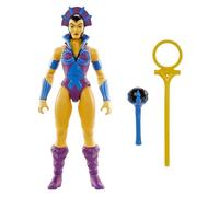 Masters of the Universe Origins - Evil-Lyn Collezione Cartoon, action figure articolata alta 14+ cm, con armatura, bacchetta e scettro inclusi, giocattolo per bambini, 6+ anni, HYD35