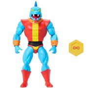 Masters of the Universe Origins - Fang Man Cartoon Collection, action figure cattivo con zanne dalla serie MOTU anni '80 con accessori dettagliati, giocattolo da collezione, 6+ anni, JBM91