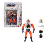 Masters of the Universe Origins - Sy-Klone Serie Sketchbook, action figure snodata degli anni '80, tornado umano dal design dettagliato, giocattolo per bambini, 6+ anni, JFX02