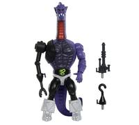 Masters of the Universe Origins - Terroar super cattivo alieno degli Snake Men, action figure articolata da collezione alta 14 cm, armatura e accessori inclusi, giocattolo per bambini, 6+ anni, HYD34