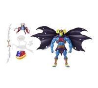 Masters of the Universe Origins x ThunderCats - Skell-Ra, action figure snodabile anni '80, con spada, mantello, armatura e teste intercambiabili, giocattolo per bambini, 6+ anni, JFX01