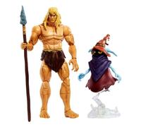 MASTERS OF THE UNIVERSE - Revelation - Deluxe Savage He-Man & Orko Action Figure