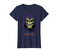 Masters of The Universe: Revelation Skeletor Ufficiale Maglietta, Donna, Navy, L