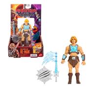 Masters of the Universe - He-Man con colpo di Spada del Potere, action figure con movimento di rotazione e rilascio ispirata all'eroe nel film MOTU 2026, 6+ anni, JKJ02