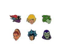 Masters Of The Universe Spilla Badges 6-pack Characters Cinereplicas
