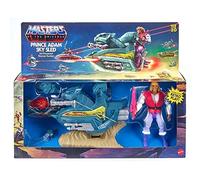 Masters of The Universe- Veicolo Skysled con Personaggio Principe Adam, Giocattolo da Collezione per Bambini 6+Anni, GPP30