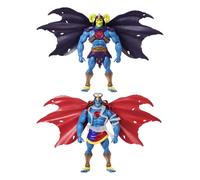 Masters of the Universe Origins x ThunderCats - Skell-Ra, action figure snodabile anni '80, con spada, mantello, armatura e teste intercambiabili, giocattolo per bambini, 6+ anni, JFX01