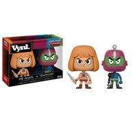 Masters Of The Universo He-Man & Trap-Jaw 2-PACK Vynl 9.5cm Vinile Figura Funko