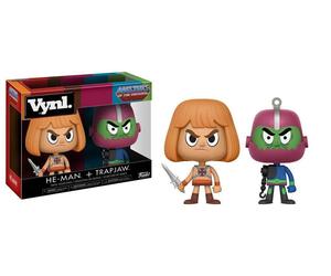 Masters Of The Universo He-Man & Trap-Jaw 2-PACK Vynl 9.5cm Vinile Figura Funko