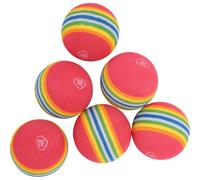 Masters Palloni da softball in confezione da 6, multicolore