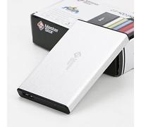 MasterStor pour MAC, MAC Book et Windows disque dur Portable USB 3.0 disque dur ultra rapide disque dur externe portable 1 ans de garantie SILVER (80GB)