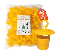 Mastertec Master Trap, 100 Pezzi, Trappola Mosche, Calabroni, Vespe, Cimici Asia
