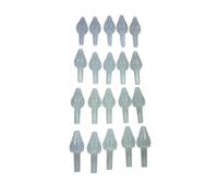 Mastertec Olive Nasali per lavaggi, igiene nasale delicata per neonati, bambini e adulti. Made in Italy (20 Olive nasali)