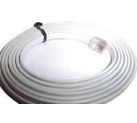 MASTERVOLT RJ12 Cavo dati a 6 pin per mass sinusoidale ULTA, MASS COMBI ULTRA, MASS COMBI PRO, MASTERVOLT PANNELLO DI CONTROLLO BATTERIA, INVERTER UNITÀ - VARIE LUNGHEZZE CAVO (lunghezza cavo - 4m)