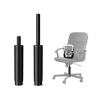 MASTERY MART Cilindro di sollevamento a gas per la maggior parte delle sedie da ufficio, corsa 11,4 cm, resistente, 453,6 kg, ricambio per sedia da ufficio, classe 4 (non per 1KEA, nero)