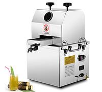 Masticating Juicer Machine, 350W spremiagrumi lento con vassoio scivolo di alimentazione, alta frutta nutriente & estrazione succo di canna da zucchero, capacità 450kg/h