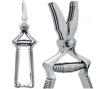 Masticatore curvo, inox cm 18