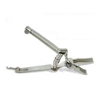 MASTICATORE LAMA CURVA ACCIAIO CROMATO MADE IN ITALY 18 CM