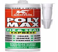 Mastice colla Poly Max Fix 1Seal Express Crystal GRIFFON cartuccia 300 gr - 6150452