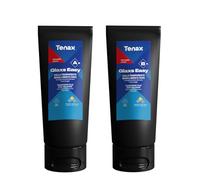 Mastice epossidico trasparente ingiallimento zero Glaxs Easy Tenax A+B Gr.600